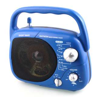 SHORT WAVE Shortwave AM FM SW BAND PORTABLE RADIO Receiver Waterproof 