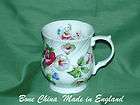   Bone China~DELICATE FLORAL~Small Coffee/Tea Mug  New~Made in England