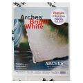 Arches 22 inch x 30 inch Bright White Watercolor Paper (3 Sheets 