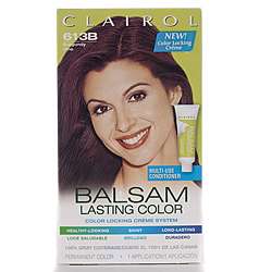 Clairol Balsam Lasting Color #613B Burgundy Hair Color (Pack of 4 