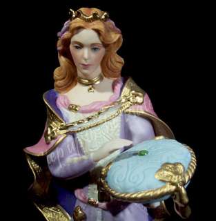 Lenox China Legendary Princesses PRINCESS & THE PEA Figurine w/ Story 