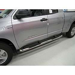 Toyota Tundra Double Cab 2007 09 Stainless Steel Nerf Bars  Overstock 