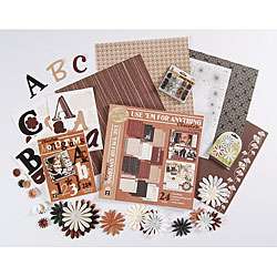 Chocolate Collection 12x12 inch Scrapbooking Set  