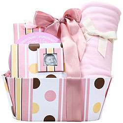 Baby Girl Keepsake Gift Basket  Overstock