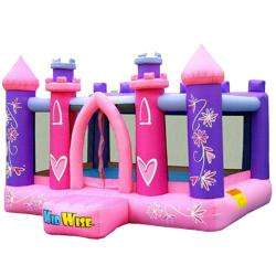 KidWise Princess Party Inflatable Bounce House  