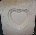 Ceramic Mold Molds OPEN POUR HEART DISH Bell