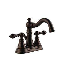   Traditional Centerset Oil Rubbed Bronze Bath Faucet  