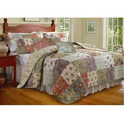 Blooming Prairie 5 piece King size Cotton Quilt Set  Overstock
