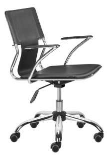Modern Z Leather Computer Office Task Chair 4 Colors  