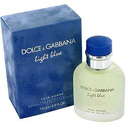 Dolce & Gabbana Light Blue Mens 2.5 oz EDT Spray  