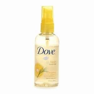 Dove Energizing Deodorant Energizing Grapefruit & Lemongrass Body Mist 