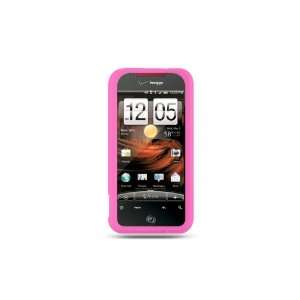  Hot Pink Silicone Soft Skin Protector Cover Case for HTC 