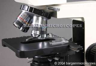 Compound light microscope for use with viewing biological specimens on 