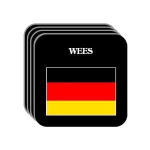  Germany   WEES Set of 4 Mini Mousepad Coasters 