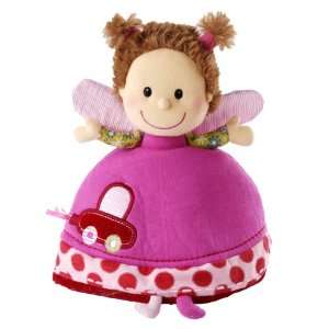  Liz/Lady Bug Reversible Cloth Doll Rattle: Baby