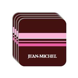  Personal Name Gift   JEAN MICHEL Set of 4 Mini Mousepad 
