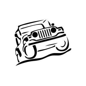  Jeep Climb   Racer Decal Vinyl Car Wall Laptop Cellphone 