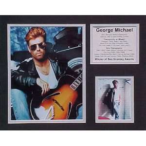 George Michael Picture Plaque Unframed: Home & Kitchen