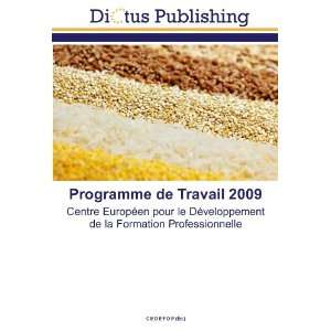   de la Formation Professionnelle (French Edition) (9783843331654) C E