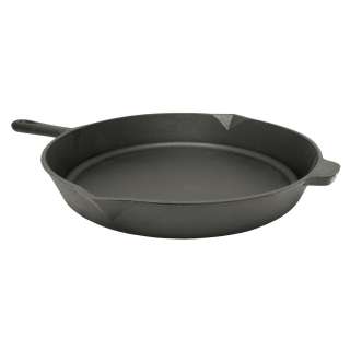 Bayou Classic 16 inch Round Cast Iron Skillet  Overstock