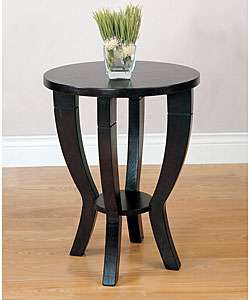 Contemporary Round End Table  