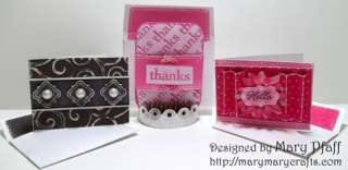   by Lifestyle Crafts is a perfect way to create little cards and