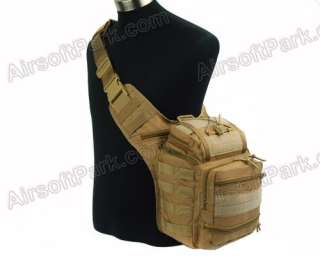 1000D Molle Tactical Shoulder Strap Bag Backpack Tan2  