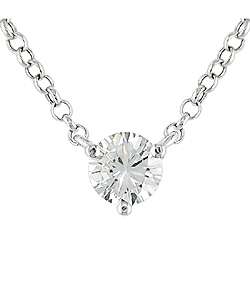 14k Gold and 1ct Diamond Solitaire Necklace  