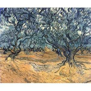   Oil Reproduction   Vincent Van Gogh   32 x 26 inches   Olive Trees