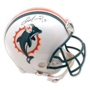   Details: Miami Dolphins, Authentic Riddell Helmet: Sports Collectibles