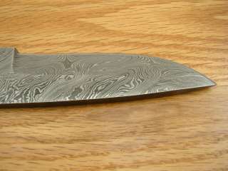 Custom Damascus Knife Bow Back Blank Knifemaking 31 3  