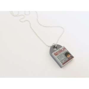  Harry Potter Quibbler Upcycled LEGO Necklace Jewelry