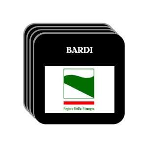 Italy Region, Emilia Romagna   BARDI Set of 4 Mini Mousepad Coasters