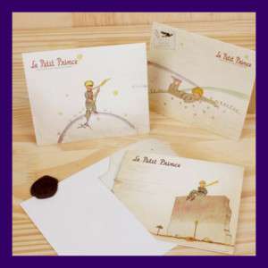 Brand New Le Petit Prince Card With Envelopes Set  