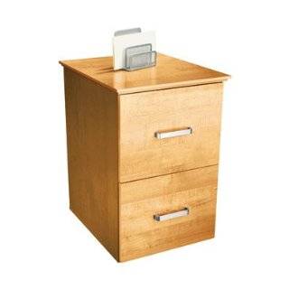 OfficeMax Oak Finish 2 Drawer Vertical File Cabinet OM05006
