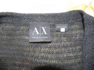 NWT Armani Exchange AX Mens Muscle Fit V Neck Sweater  