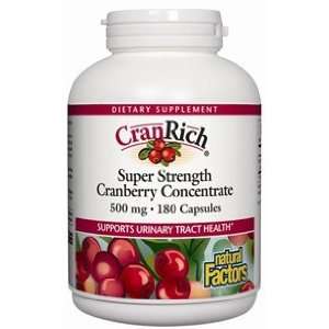  Natural Factors   CranRich 500 mg 180 caps Health 