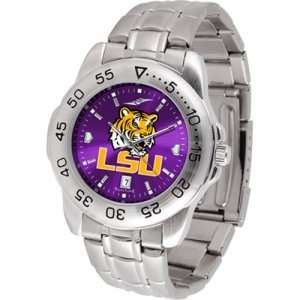   State Fightin Tigers NCAA AnoChrome Sport Mens Watch (Metal Band