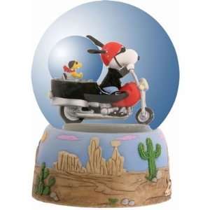 Peanuts Born to be Cool Snoopy Animated 120MM Water Globe #8856 By 