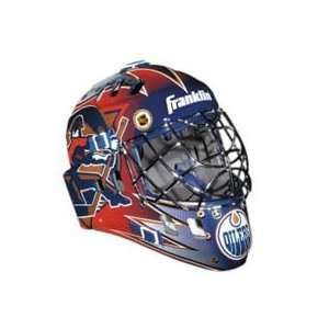  Edmonton Oilers Franklin Mini Goalie Mask: Sports 