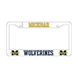  2 Michigan Wolverines Car Tag Frames *SALE* Sports 