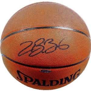  LeBron James Autographed Basketball