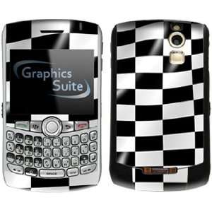  Checkered Flag Skin for Blackberry Curve 8330 Phone: Cell 