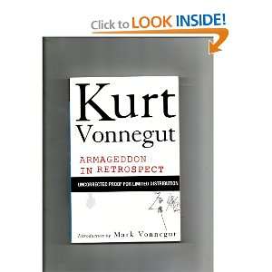   Rare Uncorrected Proof) Paperback Kurt Vonnegut, Mark Vonnegut Books