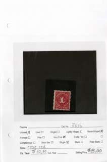 US Stamps Early High Quality Mint Catalogue $8,000  