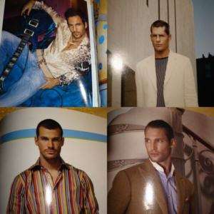 NEIMAN MARCUS fashion catalog MEN male models 2005  