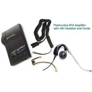   M12 Vista Amplifier PLUS Mirage H41 Voice Tube Headset Electronics
