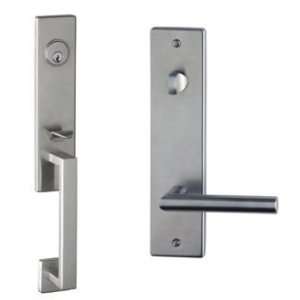  Omnia Urban 012 US32D PD Dummy Set Brushed Stainless Steel 