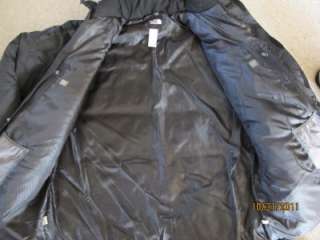 Mens The North Face Black Gore tex 600 DOWN Insulated Winter Parka 