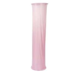  Light Pink Fabric Column Slip   Party Decorations & Arches 